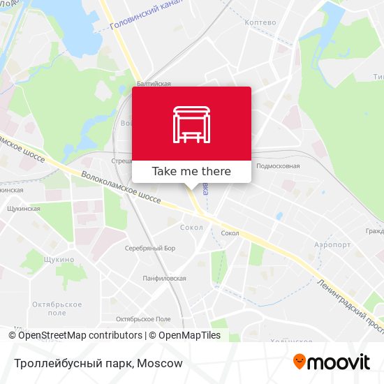 Троллейбусный парк map