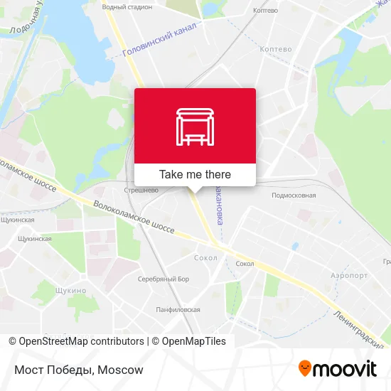 Мост Победы map