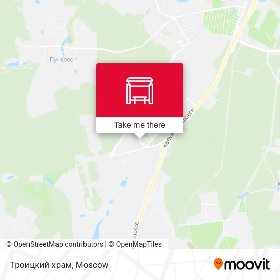 Троицкий храм map