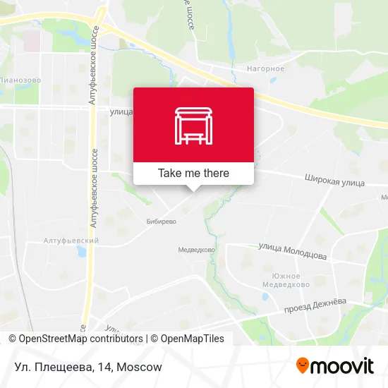 Ул. Плещеева, 14 map