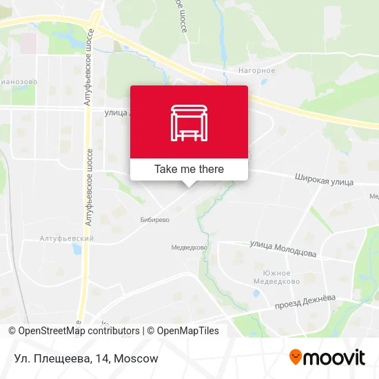Ул. Плещеева, 14 map