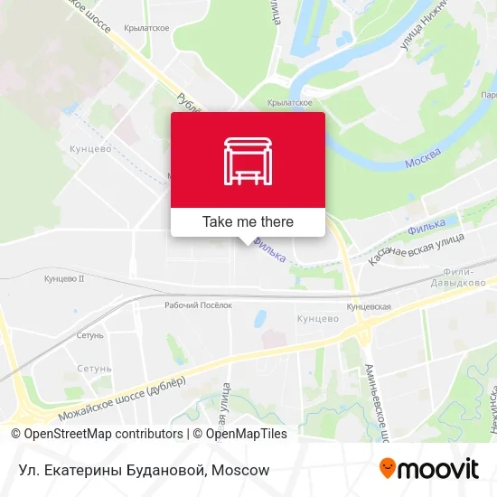 Ул. Екатерины Будановой map