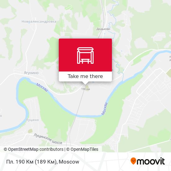 Пл. 190 Км (189 Км) map
