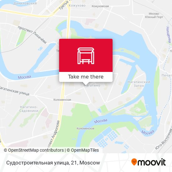 Судостроительная улица, 21 map