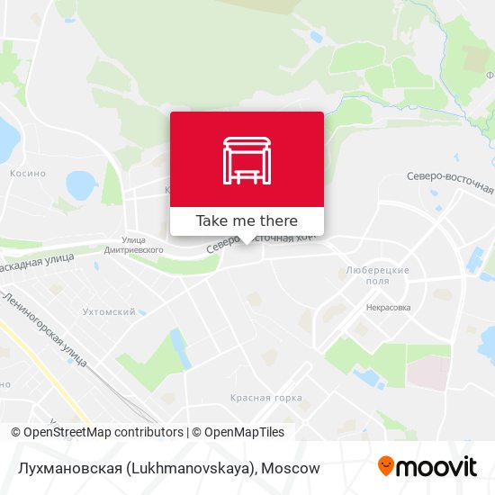 Лухмановская (Lukhmanovskaya) map