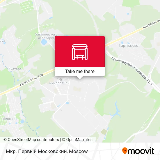 Мкр. Первый Московский map