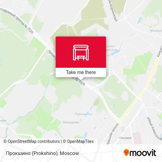 Прокшино (Prokshino) map