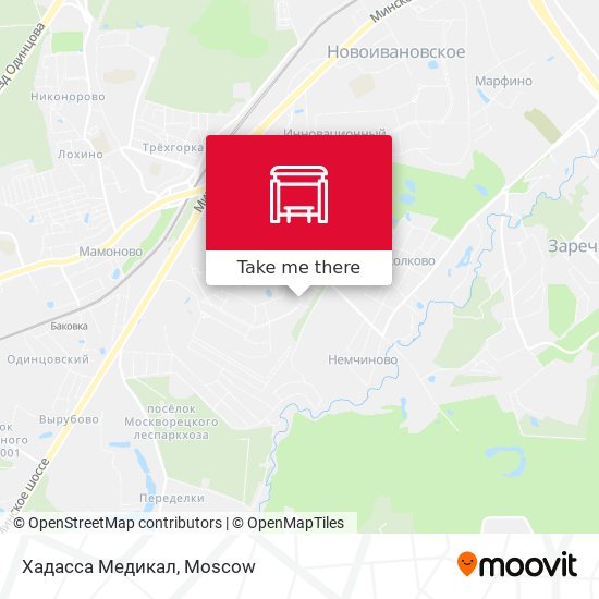 Хадасса Медикал map