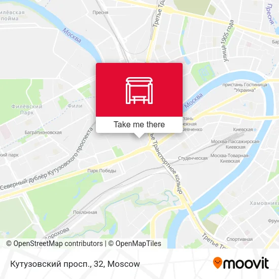 Кутузовский просп., 32 map