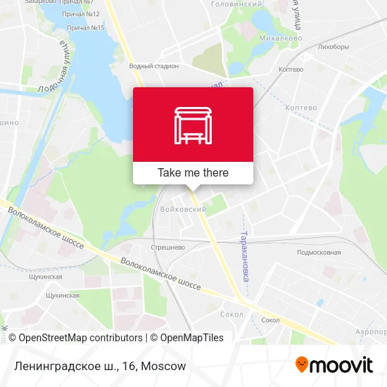 Ленинградское ш., 16 map
