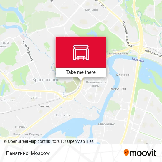 Пенягино map