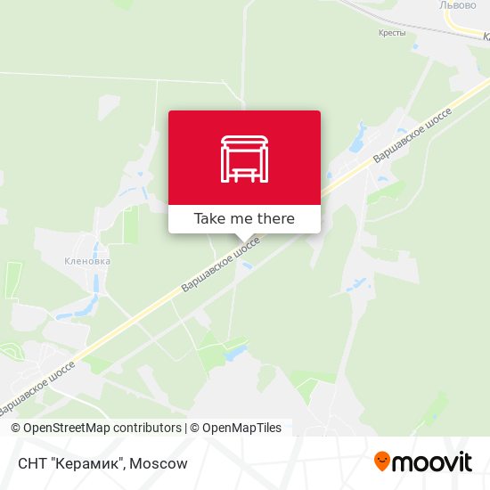 СНТ "Керамик" map