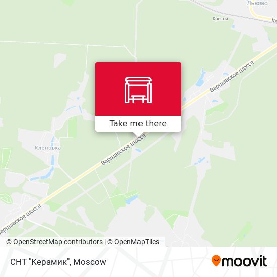 СНТ "Керамик" map