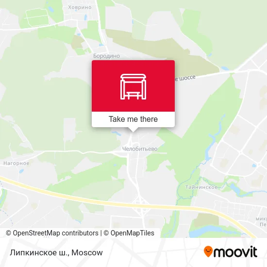 Липкинское ш. map