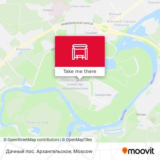 Дачный пос. Архангельское map