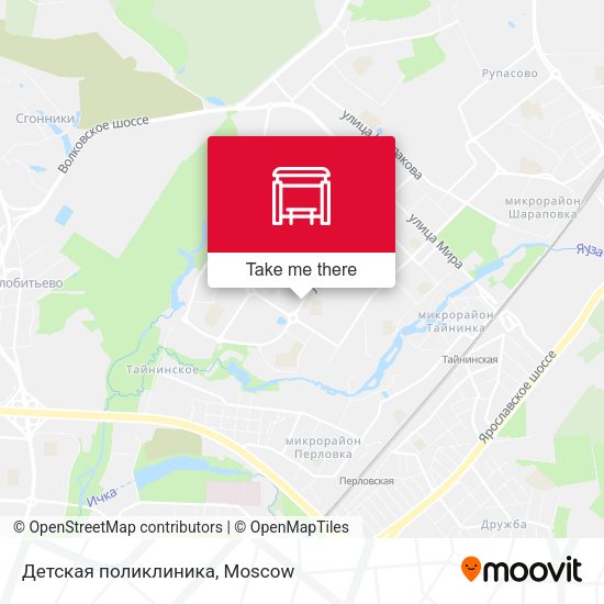 Детская поликлиника map