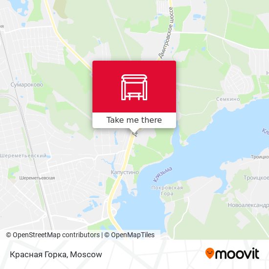 Красная Горка map