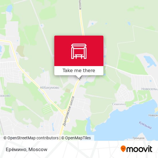 Ерёмино map