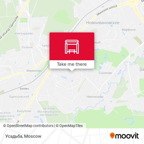 Усадьба map
