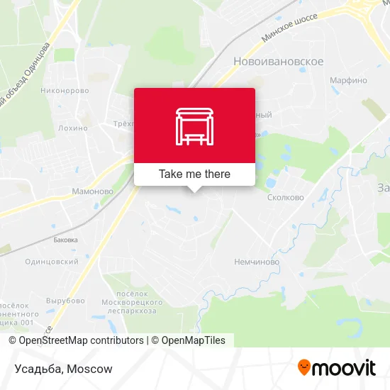 Усадьба map