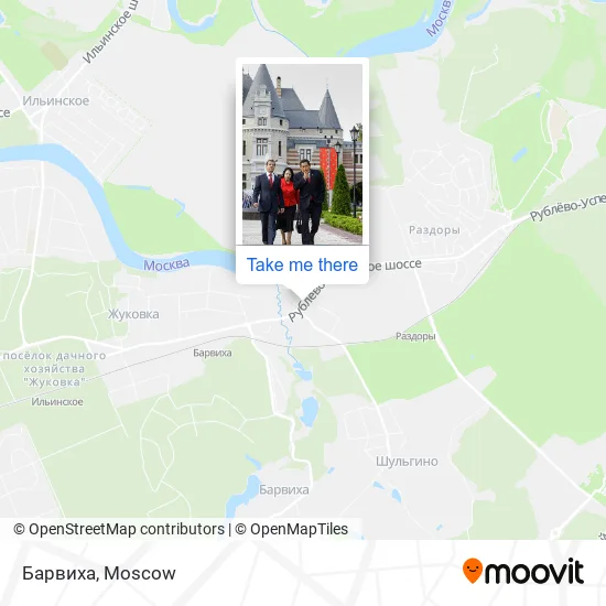 Барвиха map