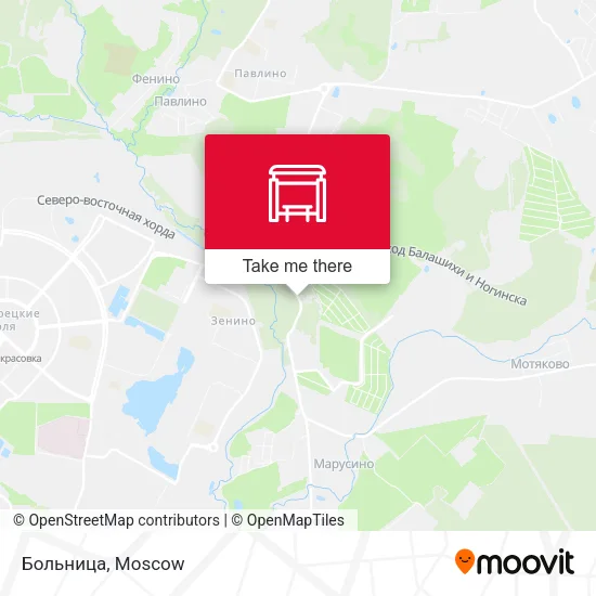 Больница map