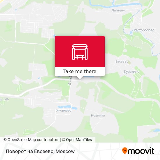 Поворот на Евсеево map
