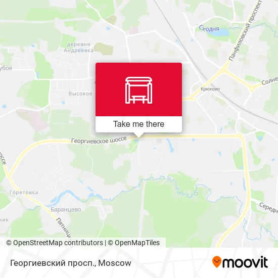 Георгиевский просп. map