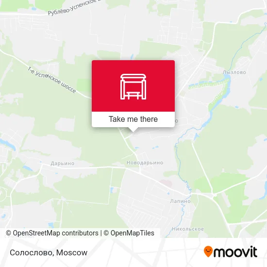 Солослово map