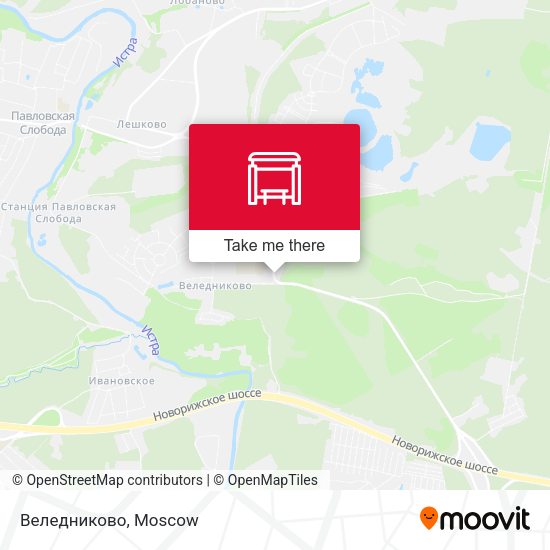 Веледниково map