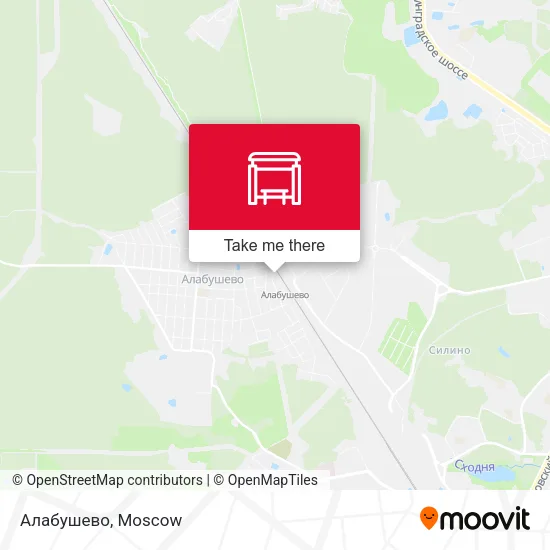 Алабушево map