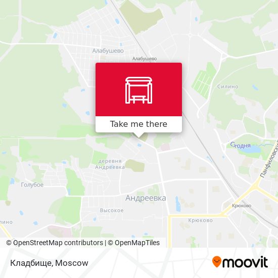 Кладбище map