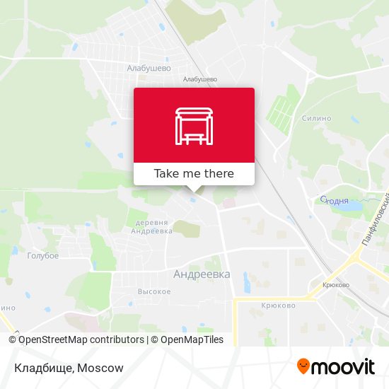 Кладбище map