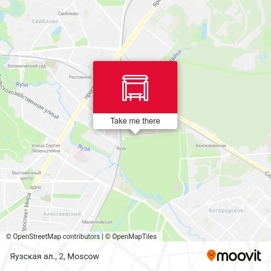 Яузская ал., 2 map
