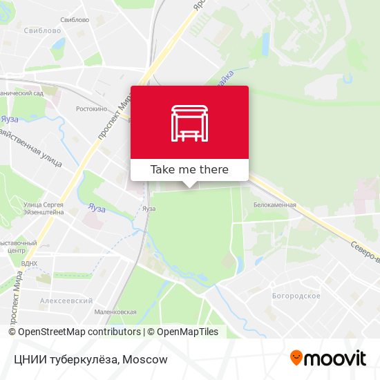 ЦНИИ туберкулёза map