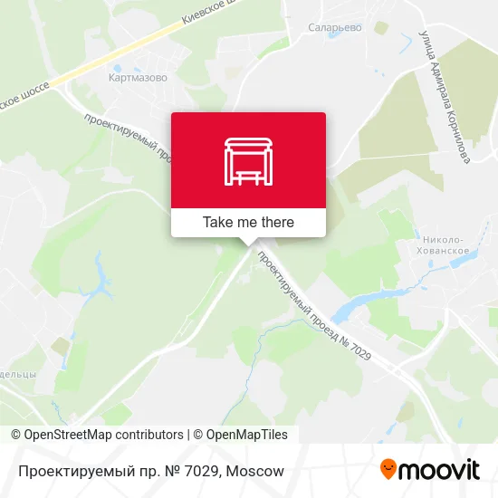 Проектируемый пр. № 7029 map