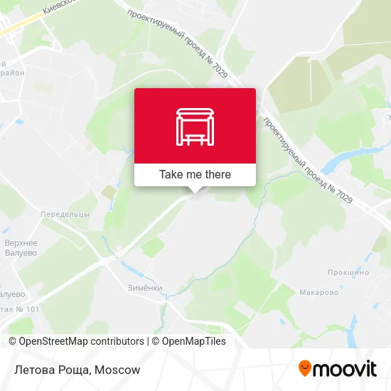 Летова Роща map