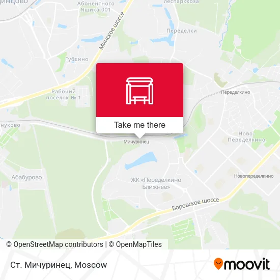 Ст. Мичуринец map