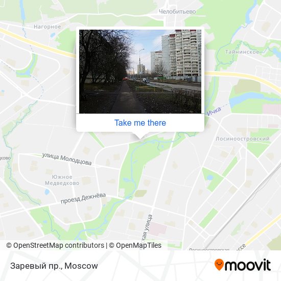 Заревый пр. map