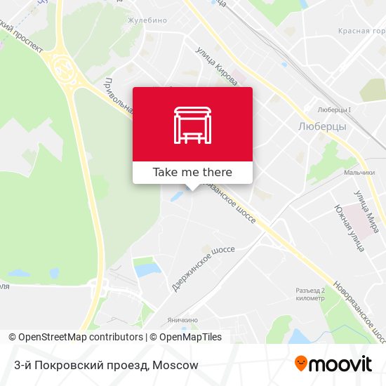 3-й Покровский проезд map