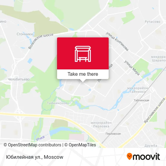 Юбилейная ул. map