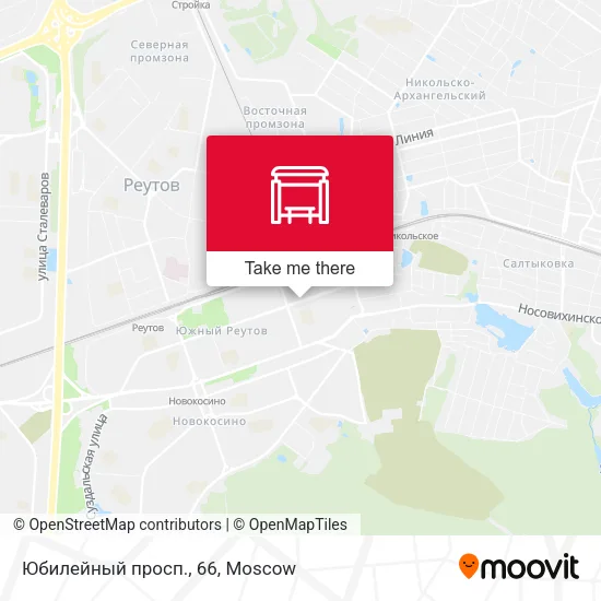Юбилейный просп., 66 map