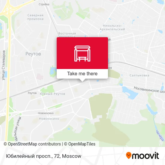 Юбилейный просп., 72 map