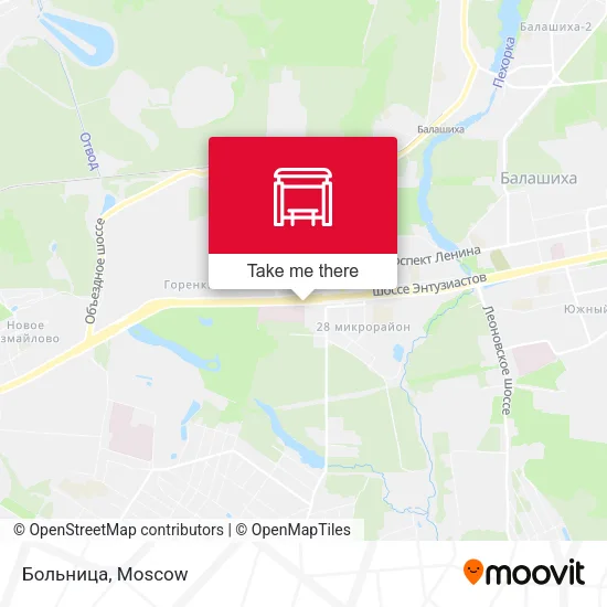 Больница map