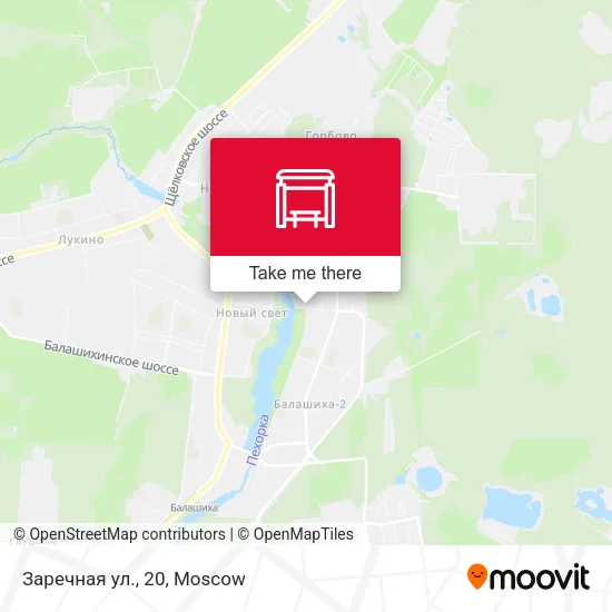 Заречная ул., 20 map