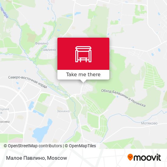 Малое Павлино map