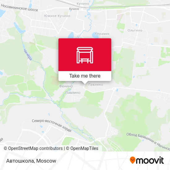 Автошкола map