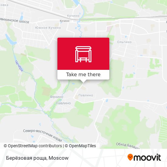 Берёзовая роща map
