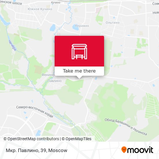 Мкр. Павлино, 39 map