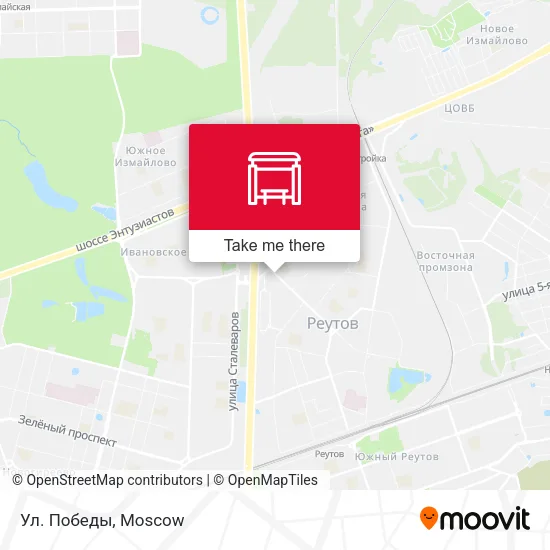 Ул. Победы map